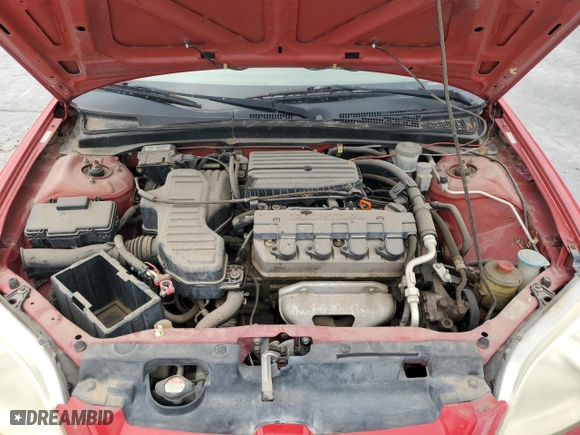2002 Honda Civic LX with VIN 1HGEM21532L022237, listed as a Copart auction lot 46659315 with 0 mi miles and Clean Title. Bid and sale history available at carsss.com. Image 11.