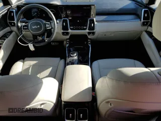 2023 Kia Sorento Hybrid SX Prestige with VIN KNDRMDLGXP5140744, listed as a Copart auction lot 82930404 with 31,234 mi miles and Salvage Title. Bid and sale history available at carsss.com. Image 8.