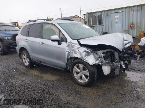2014 Subaru Forester 2.5i Premium with VIN JF2SJAEC4EH542243, listed as a IAAI auction lot 41858364 with 100,095 mi miles. Bid and sale history available at carsss.com. Image 1.