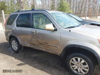 2005 Honda CR-V EX SE with VIN SHSRD78925U336418, listed as a IAAI auction lot 41783345 with 261,828 mi miles. Bid and sale history available at carsss.com. Image 6.