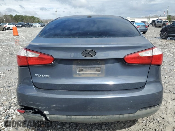2014 Kia Forte LX with VIN KNAFX4A64E5179652, listed as a Copart auction lot 47817005 with 0 mi miles and Salvage Title. Bid and sale history available at carsss.com. Image 6.