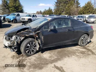 2013 Honda Civic Cpe EX with VIN 2HGFG3B82DH500111, listed as a Copart auction lot 44564085 with 89,743 mi miles and Salvage Title. Bid and sale history available at carsss.com. Image 1.