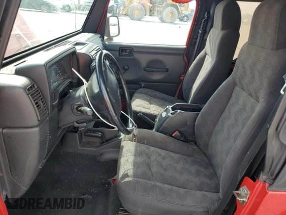 2006 Jeep Wrangler Sport z VIN 1J4FA49S86P754812, wystawiony jako Copart lot #56543395 z przebiegiem 192 851 mil mil oraz Szkoda całkowita • Salvage title. Historia ofert i sprzedaży dostępna na DreamBid. Obrazek 7.