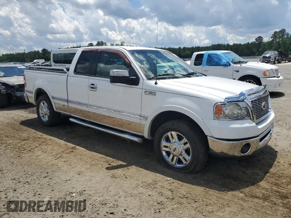 2006 Ford F-150 XLT with VIN 1FTPX12566NA78741, listed as a Copart auction lot 55331895 with 196,224 mi miles and Salvage title. Bid and sale history available at DreamBid. Image 4.