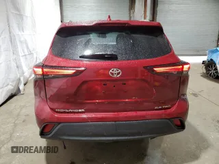 2024 Toyota Highlander LE with VIN 5TDKDRBHXRS545363, listed as a Copart auction lot 60796965 with 23,938 mi miles and Clean title. Bid and sale history available at DreamBid. Image 6.