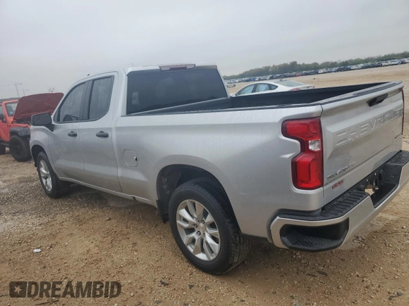 2020 Chevrolet Silverado 1500 Custom with VIN 1GCRWBEH2LZ368275, listed as a Copart auction lot 83323574 with 58,559 mi miles and Salvage Title. Bid and sale history available at carsss.com. Image 2.