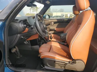 2022 MINI Convertible Cooper S z VIN WMW43DL00N3P16346, wystawiony jako Copart lot #48542555 z przebiegiem 19 138 mil mil oraz Tytuł czysty. Historia ofert i sprzedaży dostępna na DreamBid. Obrazek 7.