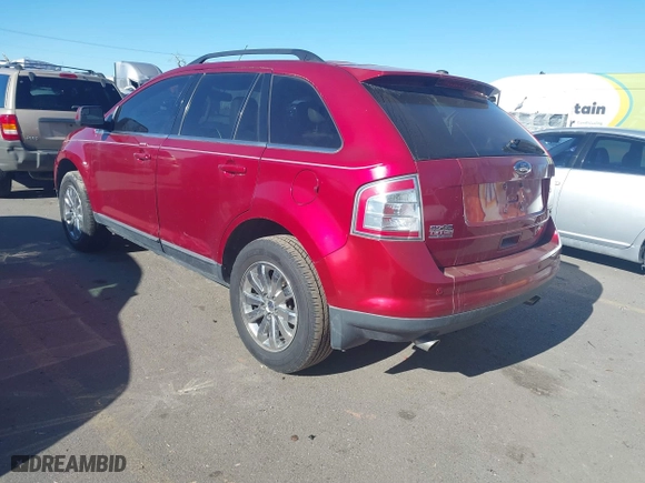 2009 Ford Edge Limited with VIN 2FMDK49C09BA82836, listed as a IAAI auction lot 41586054 with 183,169 mi miles. Bid and sale history available at carsss.com. Image 3.