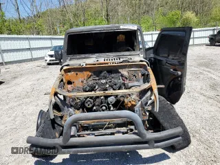2017 Jeep Wrangler Unlimited Sahara with VIN 1C4BJWEG7HL513156, listed as a Copart auction lot 54122795 with Not provided miles and Salvage title. Bid and sale history available at DreamBid. Image 5.