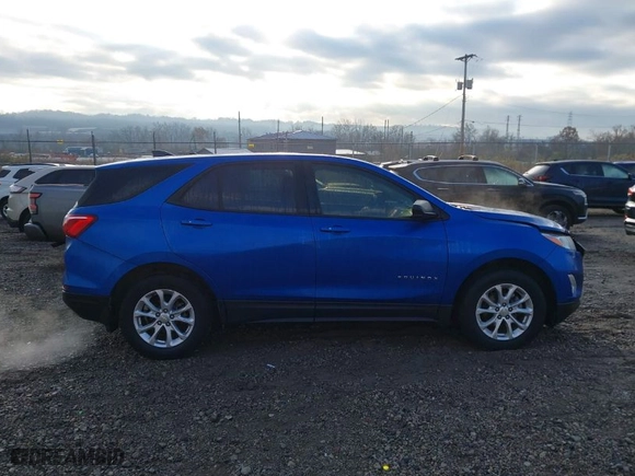 2019 Chevrolet Equinox LS with VIN 3GNAXSEV1KS521666, listed as a IAAI auction lot 40900088 with 77,573 mi miles. Bid and sale history available at carsss.com. Image 13.