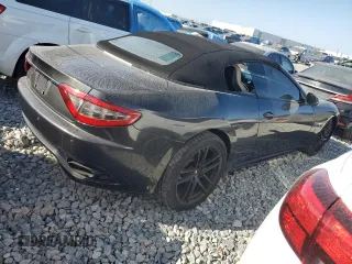 2015 Maserati GranTurismo Convertible Sport with VIN ZAM45VMA3F0142608, listed as a Copart auction lot 46232825 with 72,968 mi miles and Clean Title. Bid and sale history available at carsss.com. Image 3.