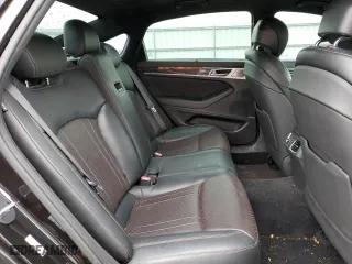 2018 Genesis G80 3.3T Sport with VIN KMHGN4JB2JU232239, listed as a Copart auction lot 41812803 with 79,720 mi miles. Bid and sale history available at carsss.com. Image 10.