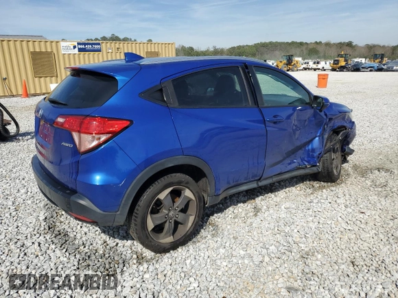 2018 Honda HR-V EX-L Navi with VIN 3CZRU6H70JM705809, listed as a Copart auction lot 49675845 with 81,995 mi miles and Salvage Title. Bid and sale history available at carsss.com. Image 3.