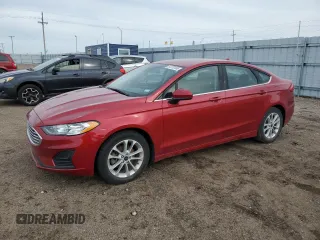 2020 Ford Fusion SE with VIN 3FA6P0HD7LR188068, listed as a Copart auction lot 51223185 with 30,321 mi miles and Salvage Title. Bid and sale history available at carsss.com. Image 1.