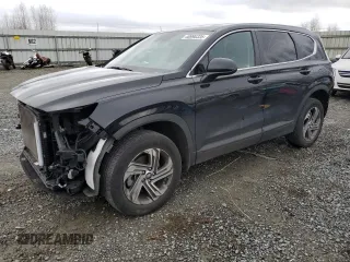 2021 Hyundai Santa Fe SE with VIN 5NMS1DAJ4MH355277, listed as a Copart auction lot 48996335 with 23,806 mi miles and Salvage Title. Bid and sale history available at carsss.com. Image 1.