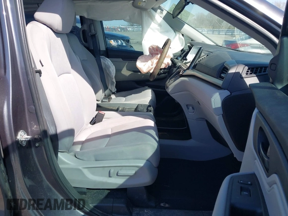 2019 Honda Odyssey EX with VIN 5FNRL6H59KB131319, listed as a IAAI auction lot 41794792 with 58,392 mi miles. Bid and sale history available at carsss.com. Image 5.