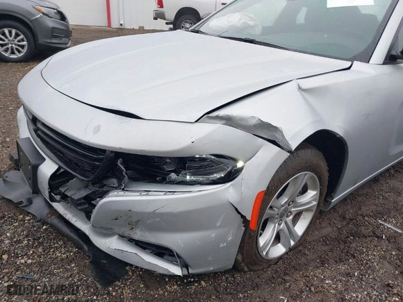 2023 Dodge Charger SXT with VIN 2C3CDXBG3PH608156, listed as a IAAI auction lot 41472301 with 17,112 mi miles. Bid and sale history available at carsss.com. Image 6.