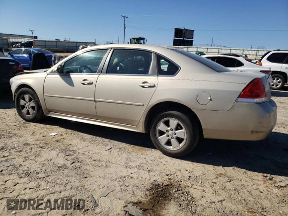 2011 Chevrolet Impala with VIN 2G1WG5EK8B1218748, listed as a Copart auction lot 47046825 with Not Provided miles and Salvage Title. Bid and sale history available at DreamBid. Image 2.