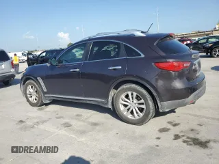 2010 Infiniti FX with VIN JN8AS1MW9AM856785, listed as a Copart auction lot 63583555 with 241,400 mi miles and Salvage title. Bid and sale history available at DreamBid. Image 2.