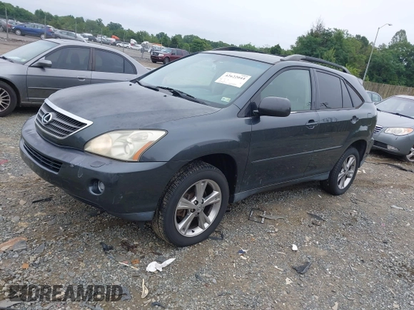 2006 Lexus RX 400h with VIN JTJHW31U460043430, listed as a IAAI auction lot 42622044 with 297,820 mi miles and . Bid and sale history available at DreamBid. Image 2.