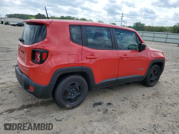 2017 Jeep Renegade Sport z VIN ZACCJAAB9HPF35320, wystawiony jako Copart lot #52431005 z przebiegiem 137 307 mil mil oraz Szkoda całkowita • Salvage title. Historia ofert i sprzedaży dostępna na DreamBid. Obrazek 3.