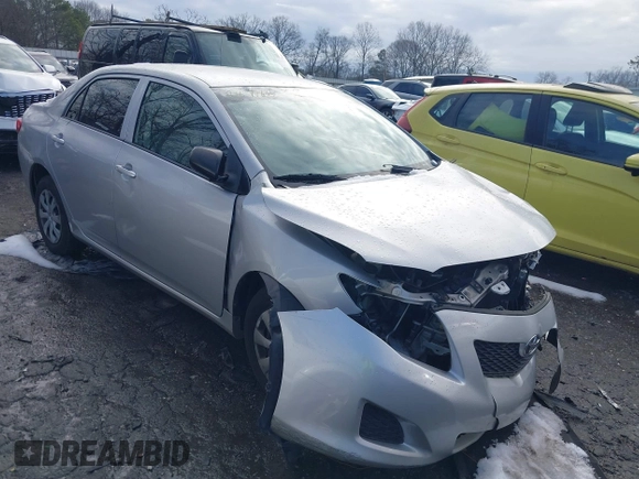 2009 Toyota Corolla with VIN JTDBL40E899083155, listed as a IAAI auction lot 41056942 with 294,132 mi miles. Bid and sale history available at carsss.com. Image 1.