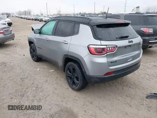 2020 Jeep Compass Latitude with VIN 3C4NJDBB5LT229144, listed as a IAAI auction lot 41448885 with 53,534 mi miles and . Bid and sale history available at DreamBid. Image 3.