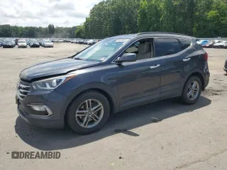 2017 Hyundai Santa Fe 2.4L z VIN 5XYZUDLB8HG430221, wystawiony jako Copart lot #64330015 z przebiegiem 151 318 mil mil oraz Szkoda całkowita • Salvage title. Historia ofert i sprzedaży dostępna na DreamBid. Obrazek 1.