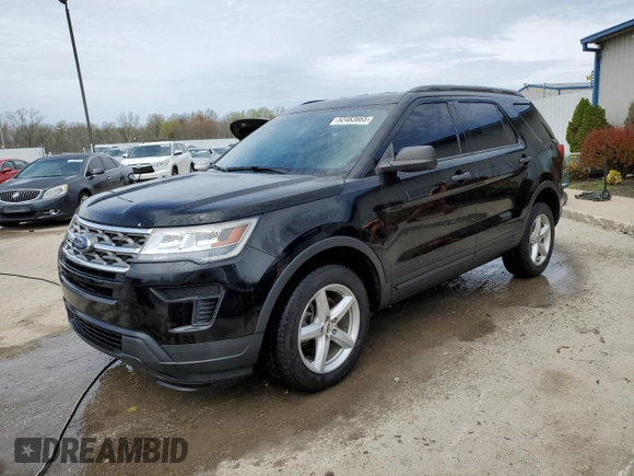 2018 Ford Explorer with VIN 1FM5K8B8XJGB00287, listed as a Copart auction lot 52483665 with 140,993 mi miles and Non repairable. Bid and sale history available at DreamBid. Image 1.