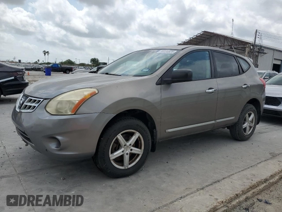 2012 Nissan Rogue S with VIN JN8AS5MT5CW280939, listed as a Copart auction lot 55330525 with 164,441 mi miles and Clean Title. Bid and sale history available at carsss.com. Image 1.