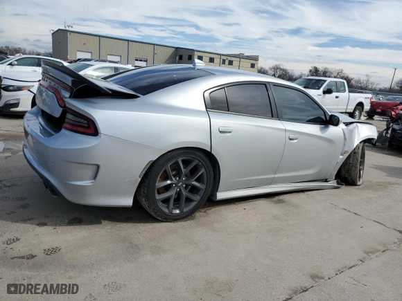 2020 Dodge Charger Scat Pack Widebody with VIN 2C3CDXGJ6LH175883, listed as a Copart auction lot 43431835 with 27,030 mi miles and Salvage Title. Bid and sale history available at carsss.com. Image 3.