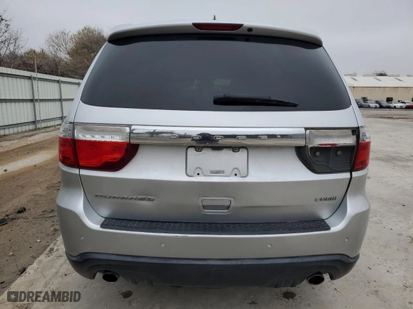 2011 Dodge Durango Crew with VIN 1D4SD4GT2BC592395, listed as a Copart auction lot 43017665 with 224,628 mi miles and Salvage Title. Bid and sale history available at carsss.com. Image 6.