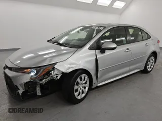 2022 Toyota Corolla LE with VIN JTDEPMAE2N3014510, listed as a Copart auction lot 50306115 with 152,990 mi miles and Clean Title. Bid and sale history available at carsss.com. Image 1.