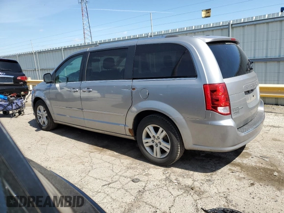 2013 Dodge Grand Caravan Crew with VIN 2C4RDGDG4DR726502, listed as a Copart auction lot 53258075 with 132,903 mi miles and Salvage Title. Bid and sale history available at DreamBid. Image 2.