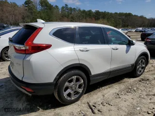 2019 Honda CR-V EX-L with VIN 2HKRW2H80KH677762, listed as a Copart auction lot 50615805 with 59,682 mi miles and Salvage Title. Bid and sale history available at carsss.com. Image 3.