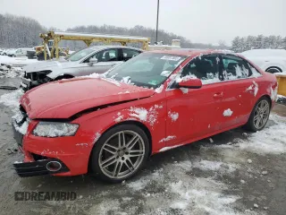 2010 Audi A4 2.0T Prestige with VIN WAUKFAFLXAA042392, listed as a Copart auction lot 45087565 with 126,662 mi miles and Salvage Title. Bid and sale history available at carsss.com. Image 1.