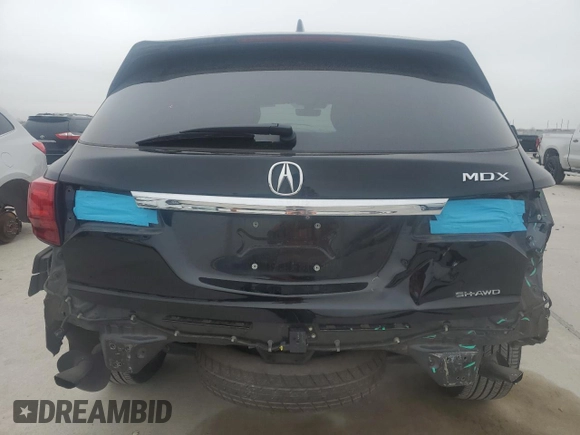 2020 Acura MDX w/Technology Pkg with VIN 5J8YD4H50LL009560, listed as a Copart auction lot 43223575 with 36,447 mi miles and Salvage Title. Bid and sale history available at carsss.com. Image 6.