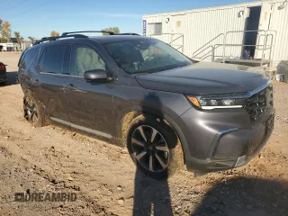 2025 Honda Pilot Elite with VIN 5FNYG1H86SB060061, listed as a Copart auction lot 81537784 with 275 mi miles and Salvage Title. Bid and sale history available at carsss.com. Image 4.