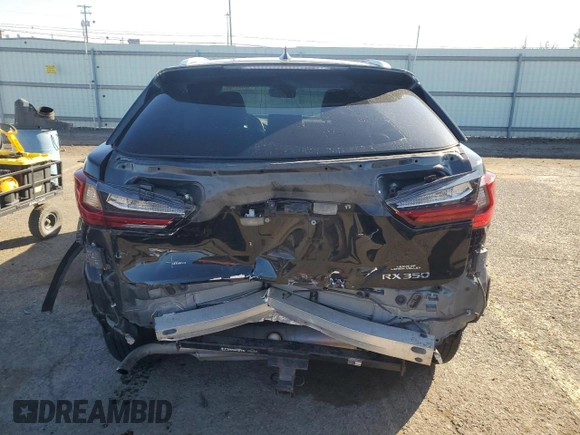 2020 Lexus RX with VIN 2T2HZMDA7LC223550, listed as a Copart auction lot 48461155 with 56,202 mi miles and Salvage Title. Bid and sale history available at carsss.com. Image 6.