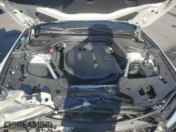 2019 BMW 5 Series 540i xDrive with VIN WBAJE7C58KWW09923, listed as a Copart auction lot 50146235 with 42,440 mi miles and Non Repairable. Bid and sale history available at carsss.com. Image 12.