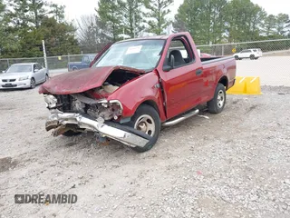2002 Ford F-150 XL with VIN 1FTRF17252NA36503, listed as a IAAI auction lot 41506556 with 1 mi miles. Bid and sale history available at carsss.com. Image 2.