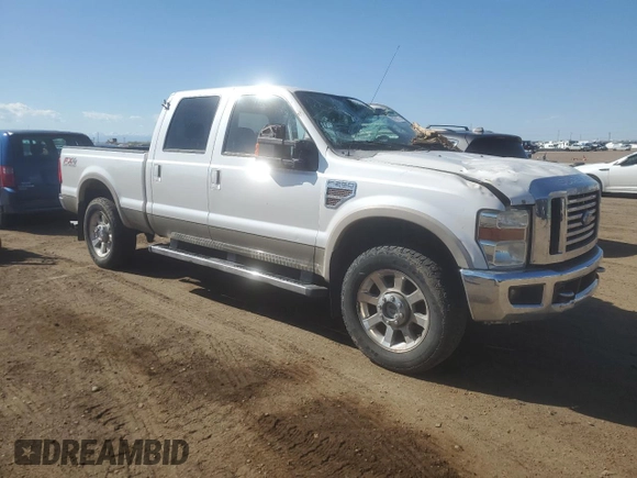 2010 Ford F-250 XL with VIN 1FTSW2BR3AEA67890, listed as a Copart auction lot 55659875 with 226,139 mi miles and Salvage title. Bid and sale history available at DreamBid. Image 4.
