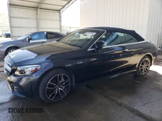 2021 Mercedes-Benz C with VIN W1KWK6EB7MG095077, listed as a Copart auction lot 63527184 with 17,239 mi miles and Salvage title. Bid and sale history available at DreamBid. Image 1.