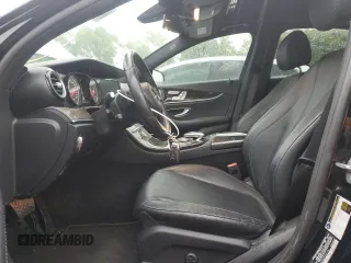 2018 Mercedes-Benz E-Class E 300 with VIN WDDZF4JBXJA445196, listed as a Copart auction lot 53596555 with 0 mi miles and Salvage Title. Bid and sale history available at carsss.com. Image 7.