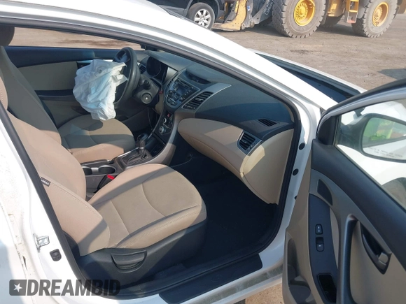 2016 Hyundai Elantra SE with VIN 5NPDH4AE9GH794201, listed as a IAAI auction lot 42391597 with 58,126 mi miles and . Bid and sale history available at DreamBid. Image 5.