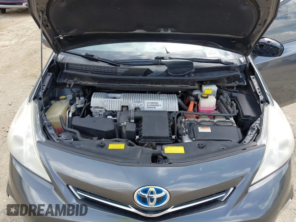 2013 Toyota Prius Two with VIN JTDZN3EUXD3259752, listed as a IAAI auction lot 42188484 with 205,937 mi miles and . Bid and sale history available at carsss.com. Image 10.