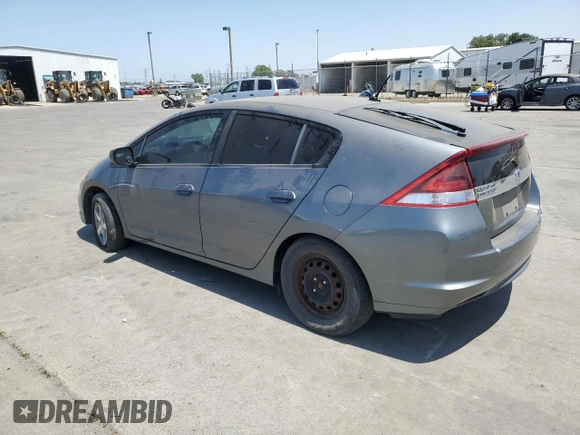 2012 Honda Insight with VIN JHMZE2H30CS003488, listed as a Copart auction lot 59016385 with Not provided miles and Salvage title. Bid and sale history available at DreamBid. Image 2.