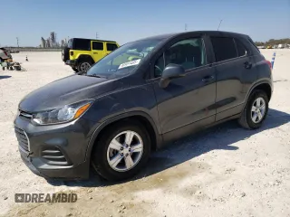 2020 Chevrolet Trax LS with VIN 3GNCJKSBXLL187587, listed as a Copart auction lot 49971125 with 66,929 mi miles and Salvage title. Bid and sale history available at DreamBid. Image 1.
