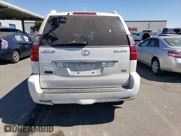 2008 Lexus GX 470 with VIN JTJBT20X680149773, listed as a Copart auction lot 64316564 with 170,820 mi miles and Salvage Title. Bid and sale history available at carsss.com. Image 6.