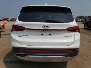2022 Hyundai Santa Fe Hybrid Limited with VIN KM8S5DA17NU056151, listed as a Copart auction lot 63231464 with 0 mi miles and Salvage Title. Bid and sale history available at carsss.com. Image 6.